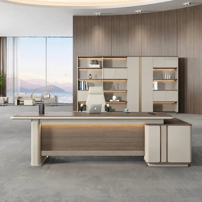 Rigby · Modern L-Shaped Executive Desk