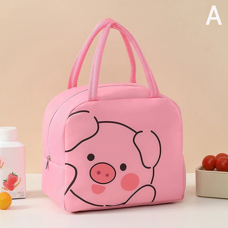Thickened aluminum foil lunch bag for primary school students with insulated food