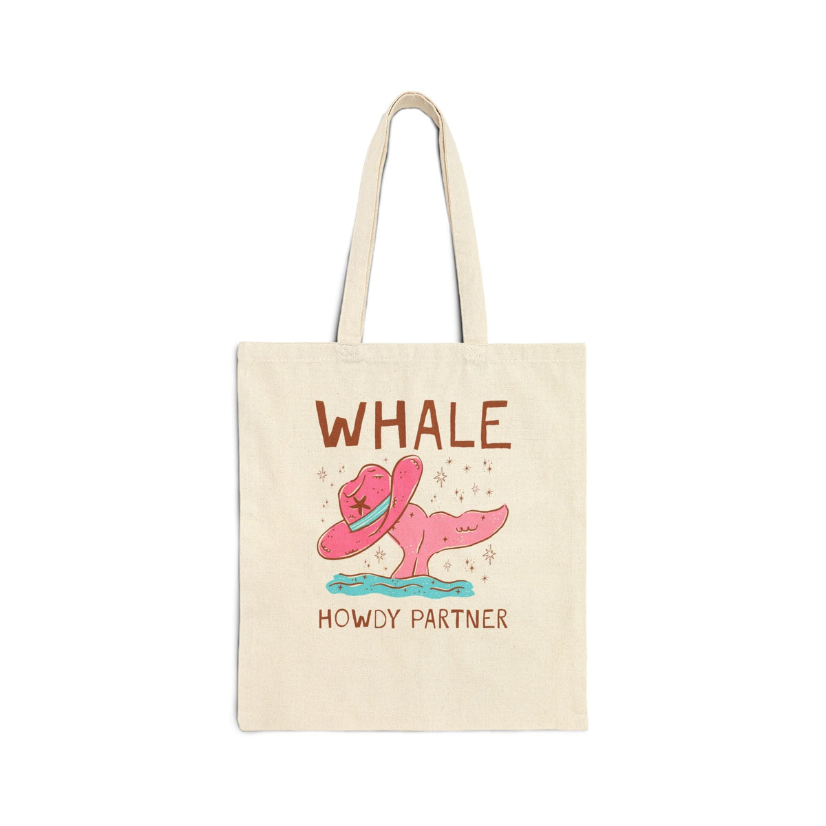 Whale Howdy Partner Tote Bag